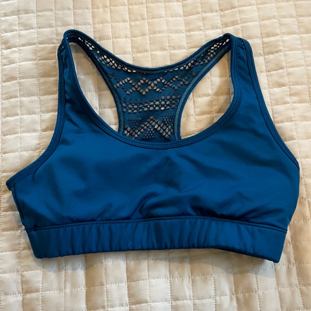 Zyia navy bomber bra